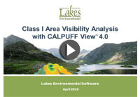 Class I Area Analysis - View Video Class I Area Analysis - View Video