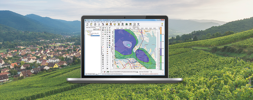 AERMOD View modeling tip header