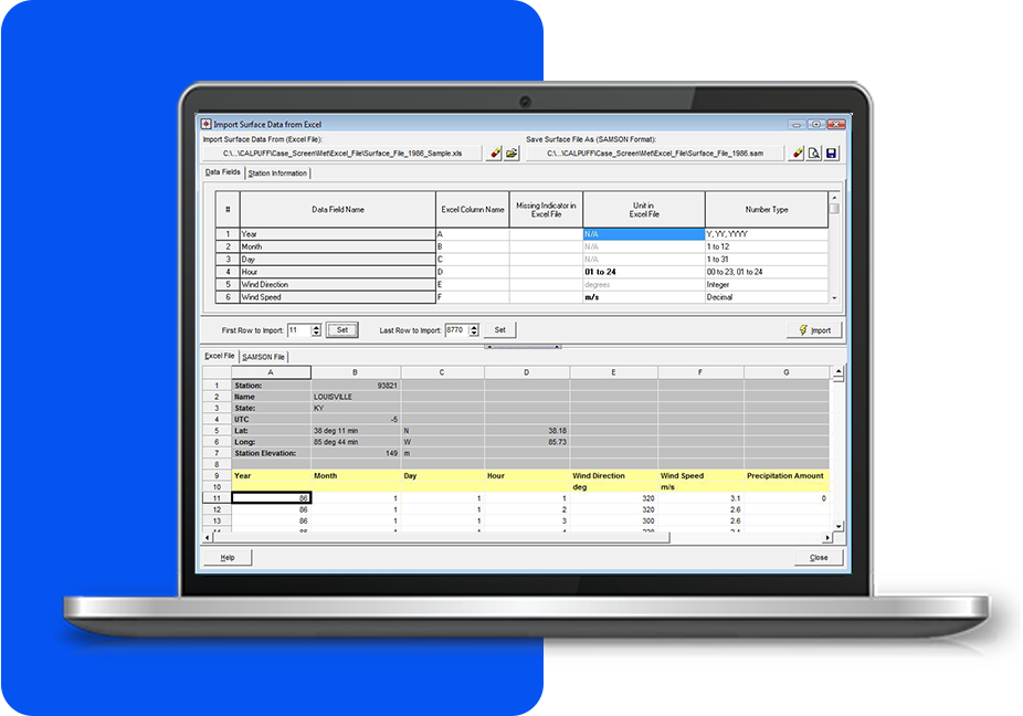 WRPLOT Excel Feature